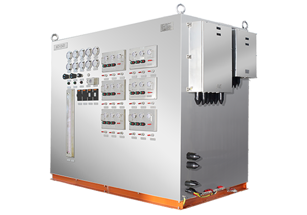 Multi wellhead control panel